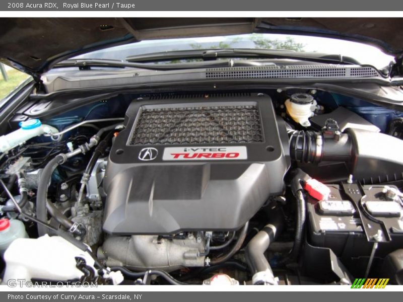 Royal Blue Pearl / Taupe 2008 Acura RDX