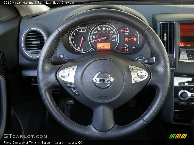 Navy Blue / Charcoal 2010 Nissan Maxima 3.5 S
