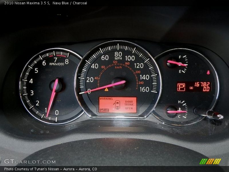Navy Blue / Charcoal 2010 Nissan Maxima 3.5 S
