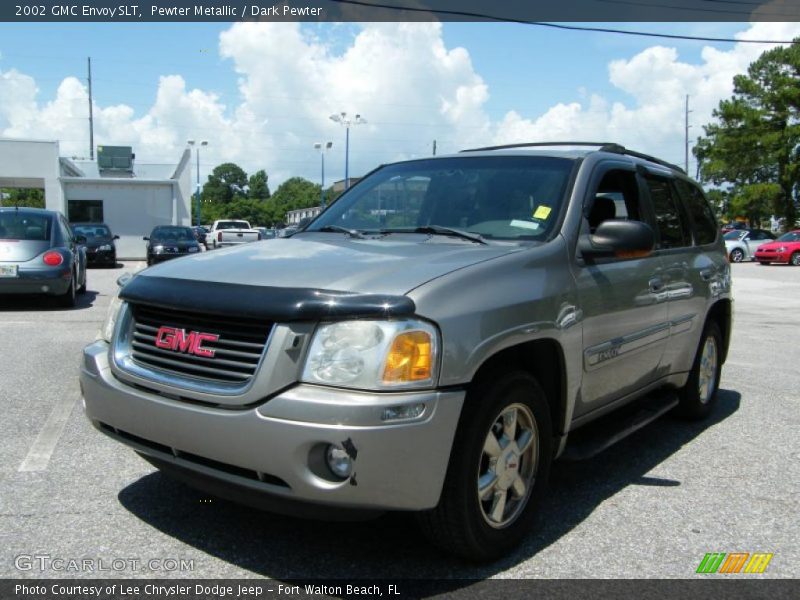 Pewter Metallic / Dark Pewter 2002 GMC Envoy SLT