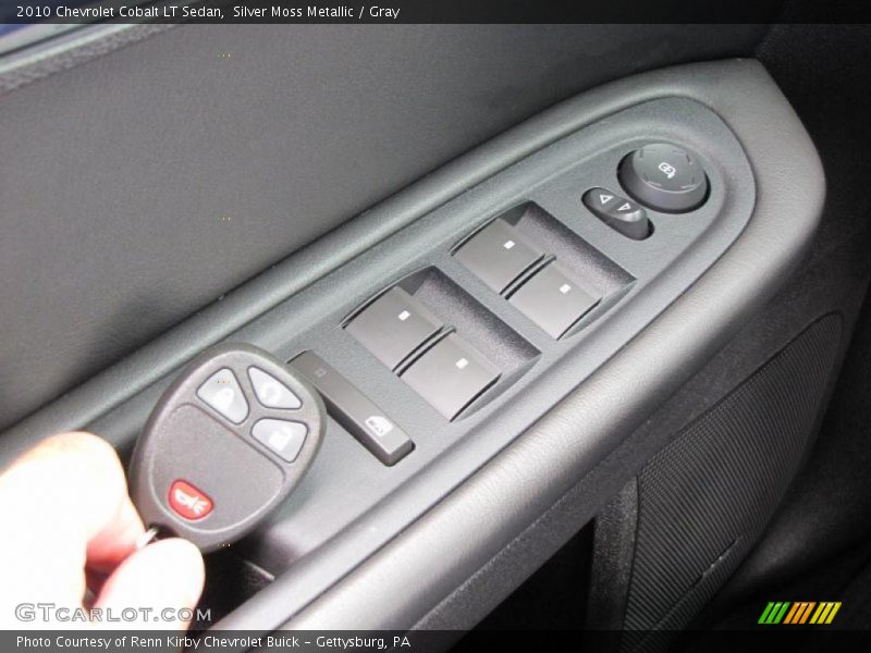 Silver Moss Metallic / Gray 2010 Chevrolet Cobalt LT Sedan