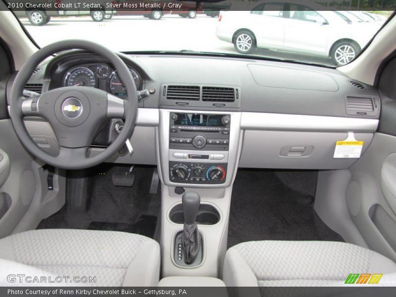 Silver Moss Metallic / Gray 2010 Chevrolet Cobalt LT Sedan