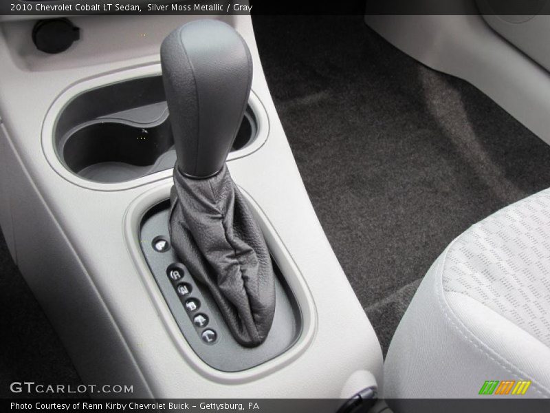 Silver Moss Metallic / Gray 2010 Chevrolet Cobalt LT Sedan