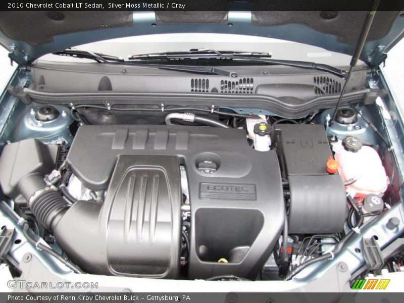 Silver Moss Metallic / Gray 2010 Chevrolet Cobalt LT Sedan