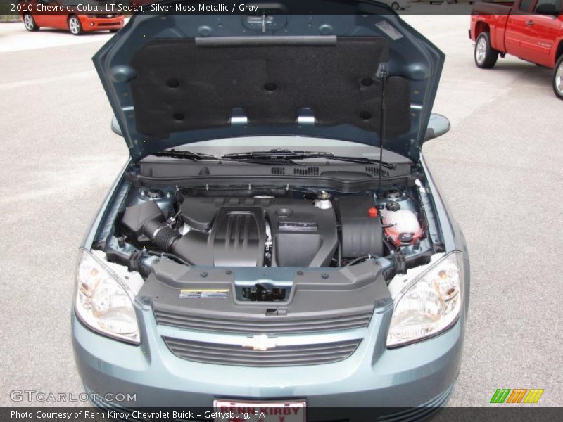 Silver Moss Metallic / Gray 2010 Chevrolet Cobalt LT Sedan