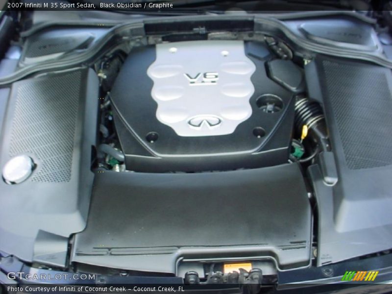 Black Obsidian / Graphite 2007 Infiniti M 35 Sport Sedan