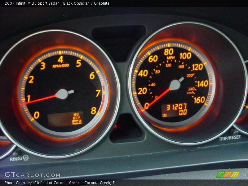 Black Obsidian / Graphite 2007 Infiniti M 35 Sport Sedan