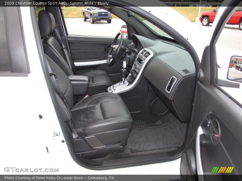 Summit White / Ebony 2009 Chevrolet Equinox Sport AWD