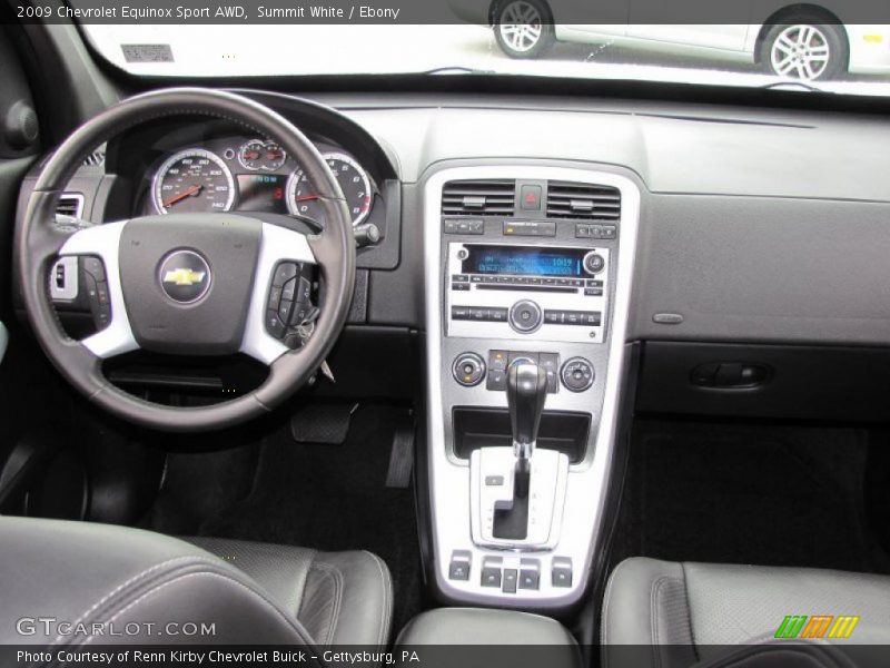 Summit White / Ebony 2009 Chevrolet Equinox Sport AWD