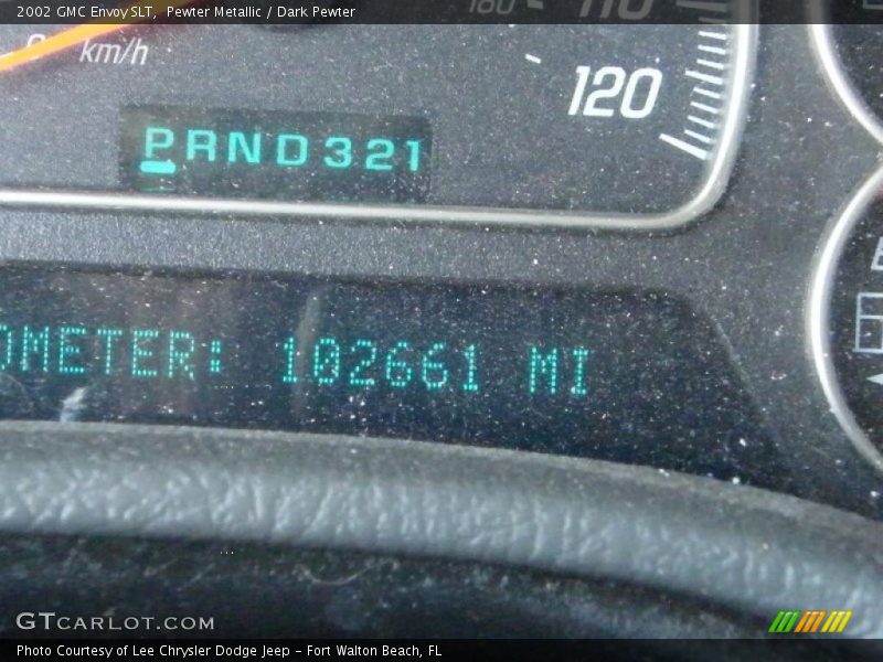 Pewter Metallic / Dark Pewter 2002 GMC Envoy SLT