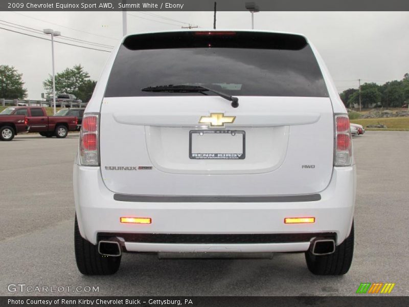Summit White / Ebony 2009 Chevrolet Equinox Sport AWD