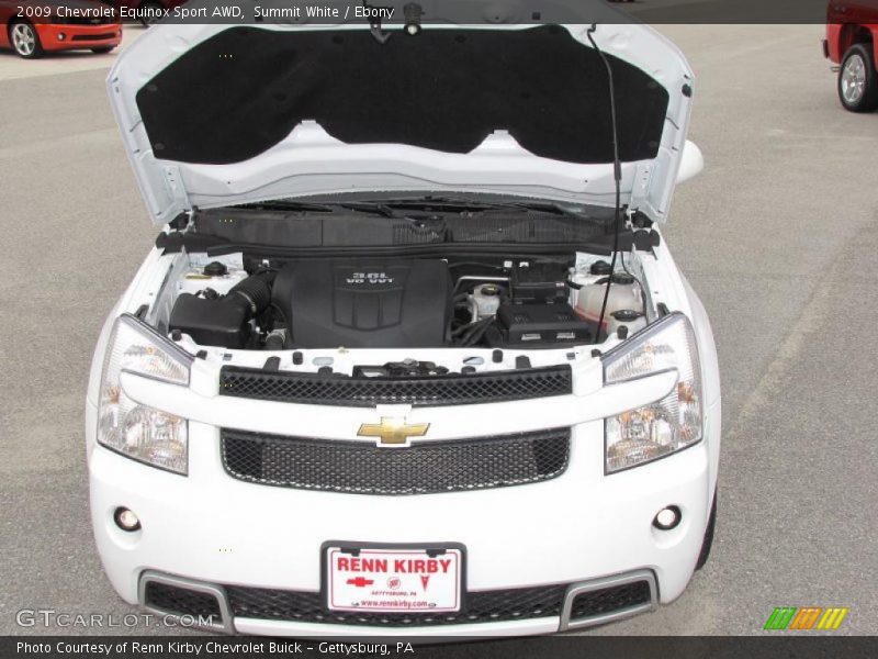 Summit White / Ebony 2009 Chevrolet Equinox Sport AWD