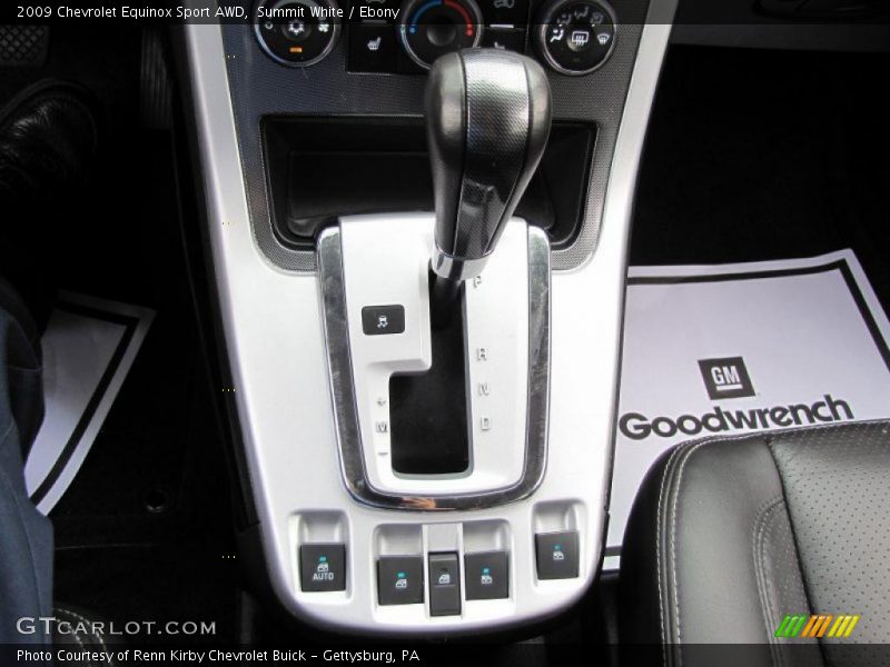 Summit White / Ebony 2009 Chevrolet Equinox Sport AWD