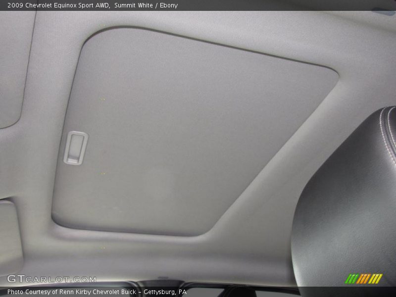 Summit White / Ebony 2009 Chevrolet Equinox Sport AWD