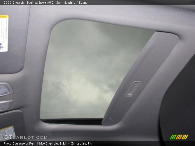 Summit White / Ebony 2009 Chevrolet Equinox Sport AWD