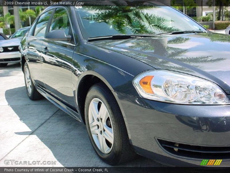 Slate Metallic / Gray 2009 Chevrolet Impala LS