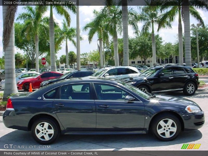 Slate Metallic / Gray 2009 Chevrolet Impala LS
