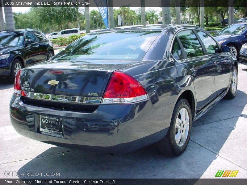 Slate Metallic / Gray 2009 Chevrolet Impala LS