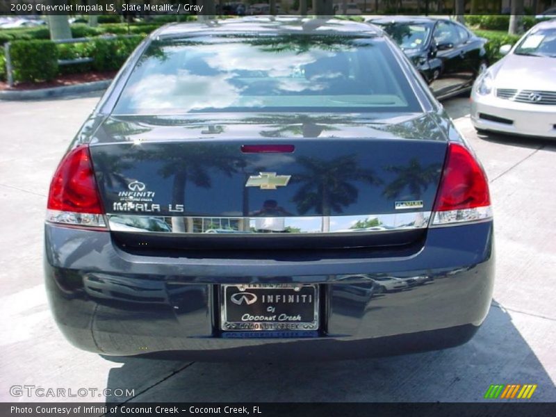 Slate Metallic / Gray 2009 Chevrolet Impala LS