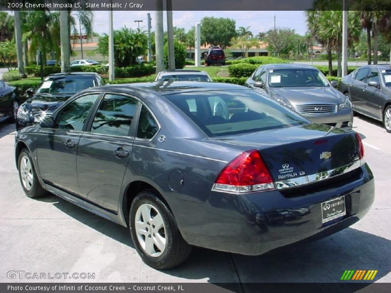 Slate Metallic / Gray 2009 Chevrolet Impala LS