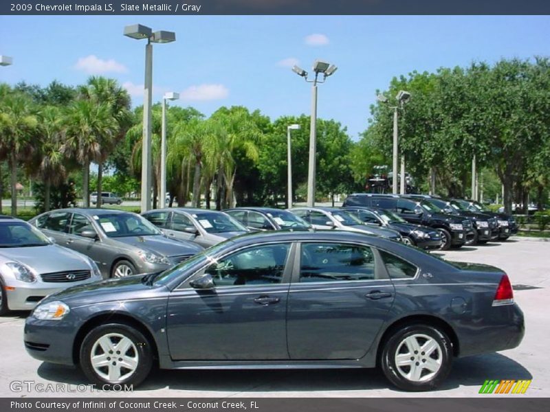 Slate Metallic / Gray 2009 Chevrolet Impala LS
