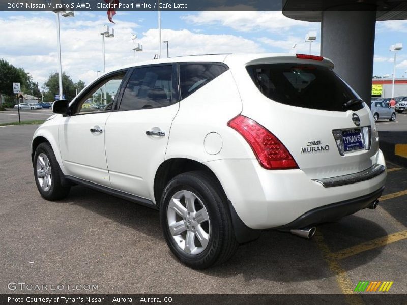 Glacier Pearl White / Cafe Latte 2007 Nissan Murano S AWD