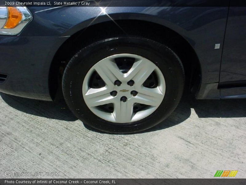 Slate Metallic / Gray 2009 Chevrolet Impala LS