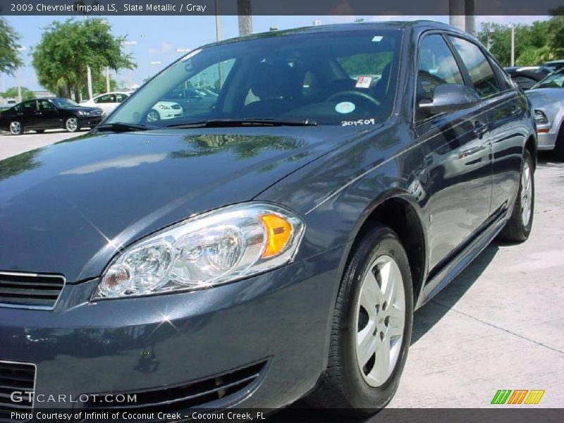 Slate Metallic / Gray 2009 Chevrolet Impala LS