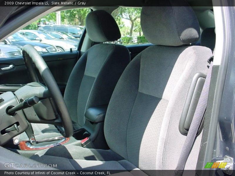 Slate Metallic / Gray 2009 Chevrolet Impala LS