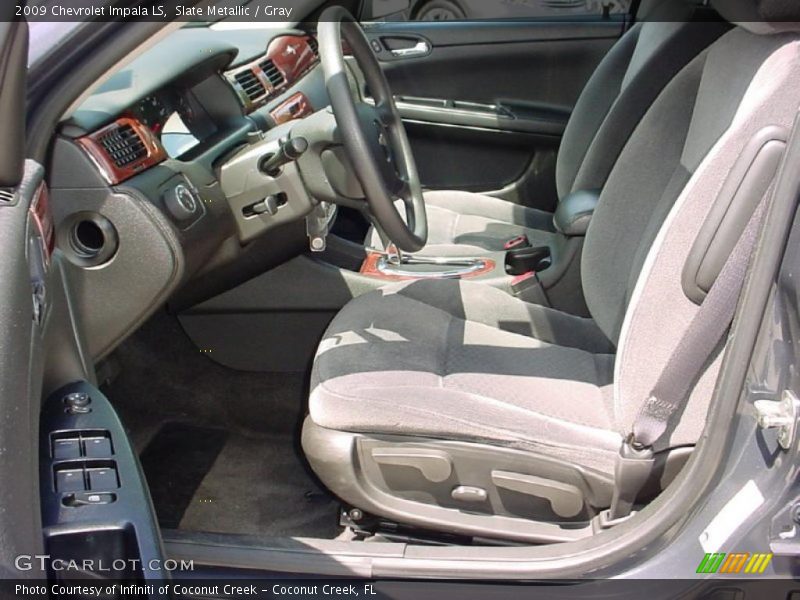 Slate Metallic / Gray 2009 Chevrolet Impala LS
