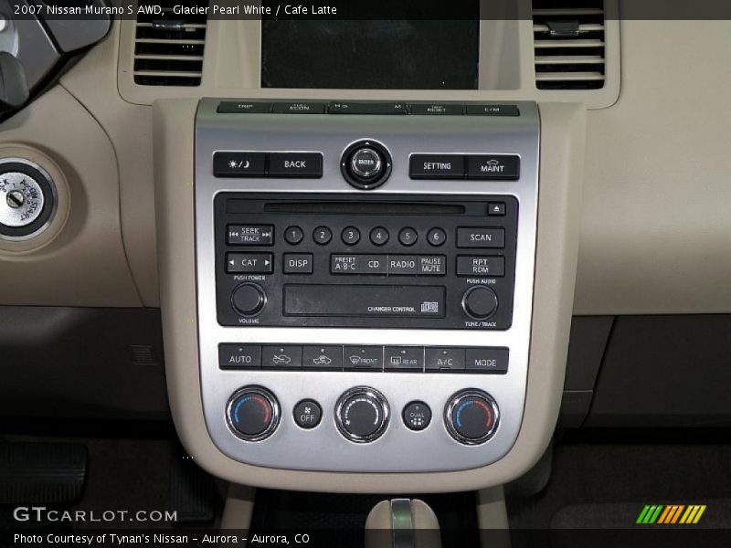Glacier Pearl White / Cafe Latte 2007 Nissan Murano S AWD