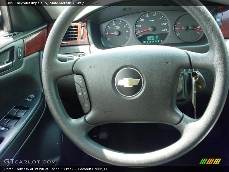 Slate Metallic / Gray 2009 Chevrolet Impala LS