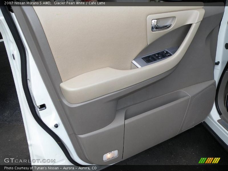 Glacier Pearl White / Cafe Latte 2007 Nissan Murano S AWD