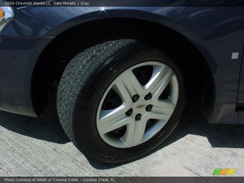 Slate Metallic / Gray 2009 Chevrolet Impala LS