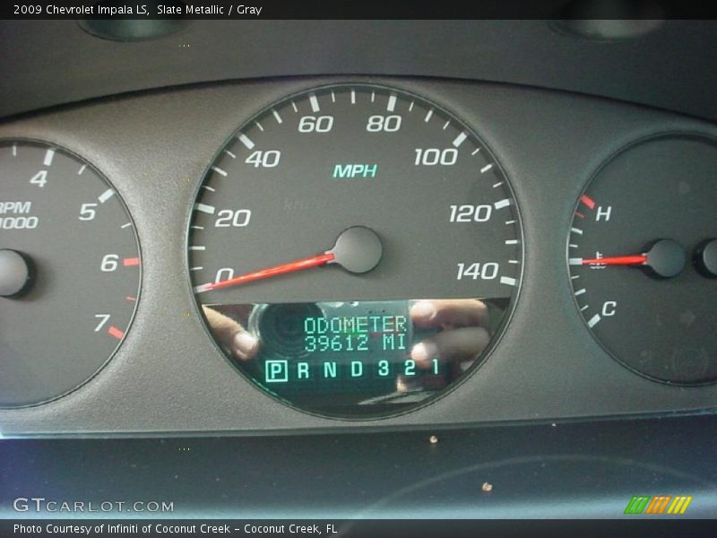 Slate Metallic / Gray 2009 Chevrolet Impala LS