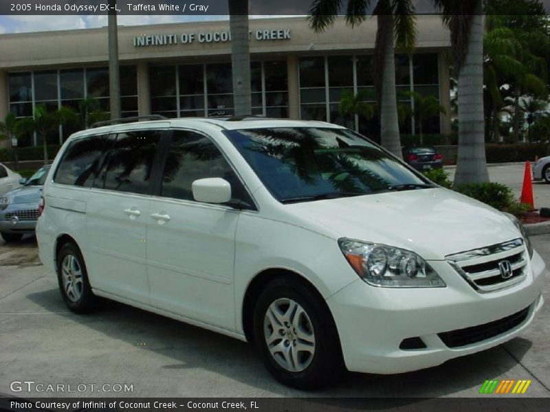 Taffeta White / Gray 2005 Honda Odyssey EX-L
