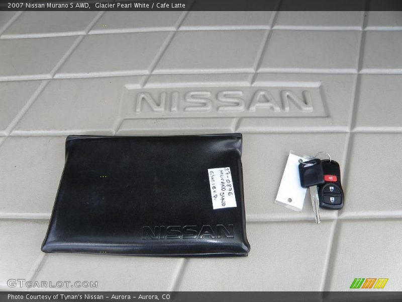 Glacier Pearl White / Cafe Latte 2007 Nissan Murano S AWD