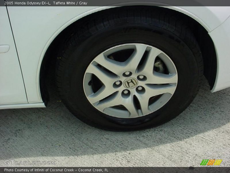 Taffeta White / Gray 2005 Honda Odyssey EX-L