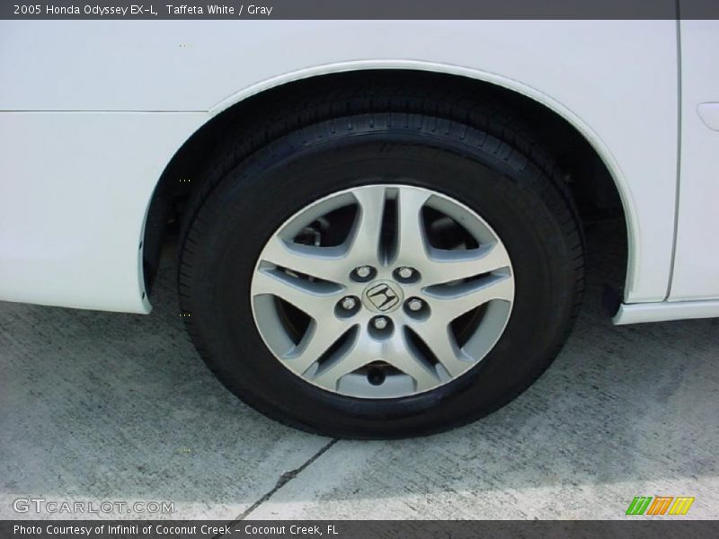 Taffeta White / Gray 2005 Honda Odyssey EX-L