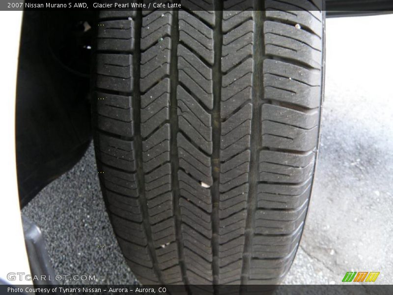 Glacier Pearl White / Cafe Latte 2007 Nissan Murano S AWD