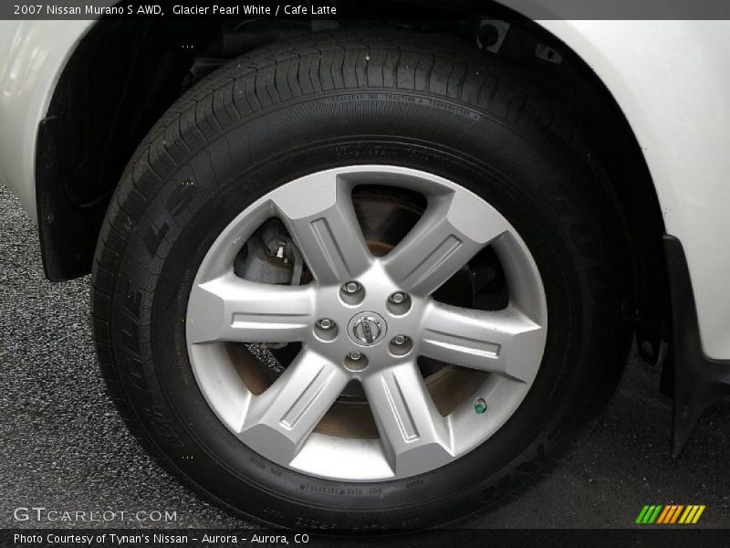 Glacier Pearl White / Cafe Latte 2007 Nissan Murano S AWD