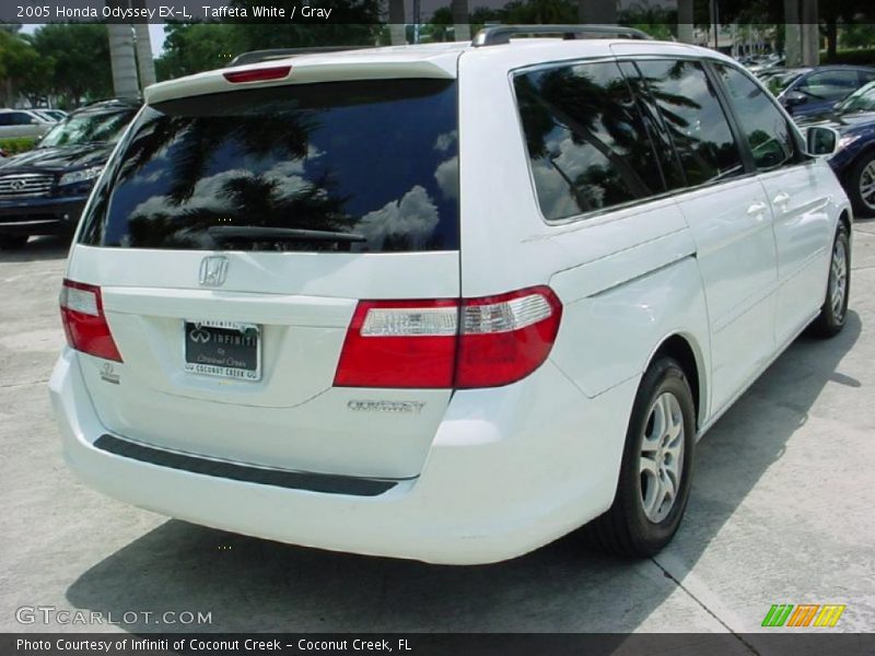 Taffeta White / Gray 2005 Honda Odyssey EX-L