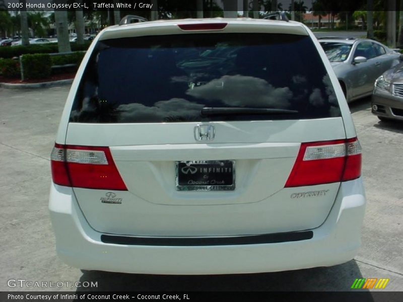 Taffeta White / Gray 2005 Honda Odyssey EX-L