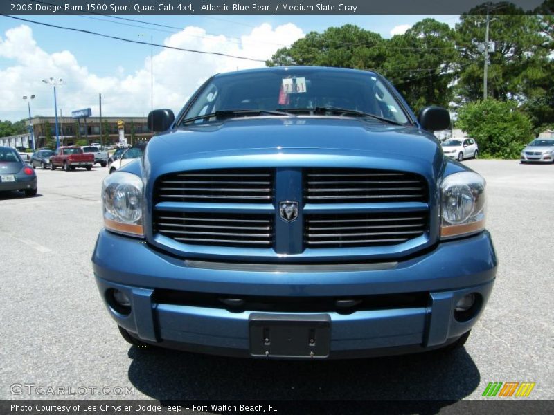 Atlantic Blue Pearl / Medium Slate Gray 2006 Dodge Ram 1500 Sport Quad Cab 4x4
