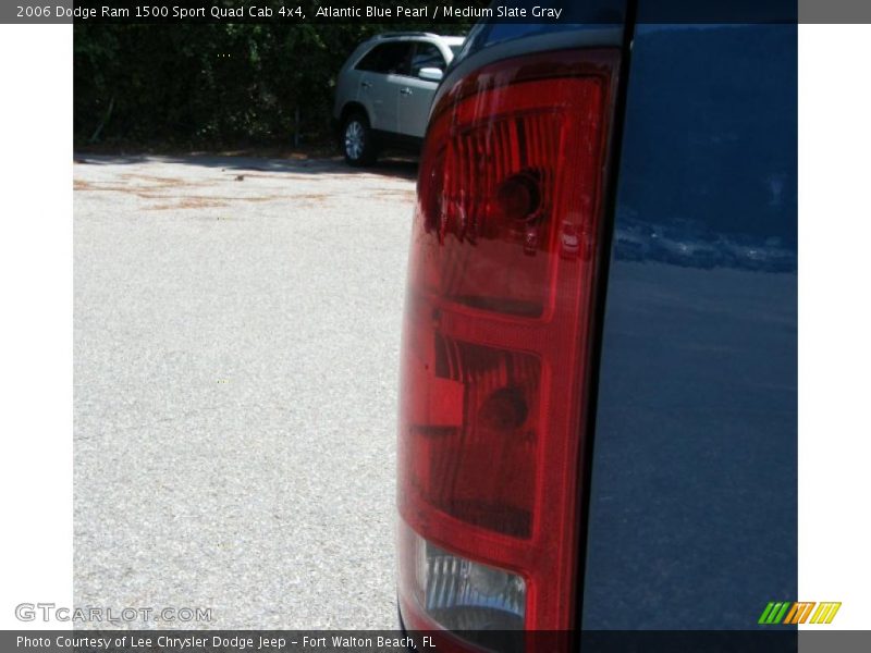 Atlantic Blue Pearl / Medium Slate Gray 2006 Dodge Ram 1500 Sport Quad Cab 4x4