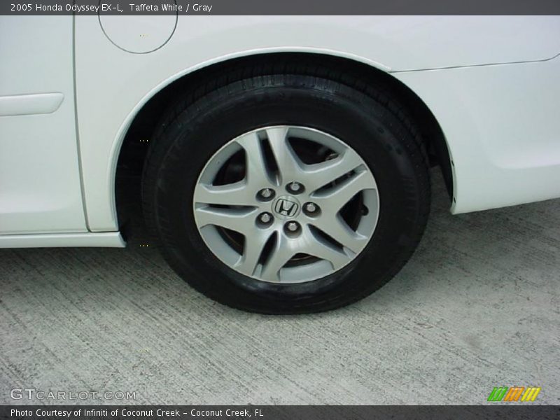 Taffeta White / Gray 2005 Honda Odyssey EX-L