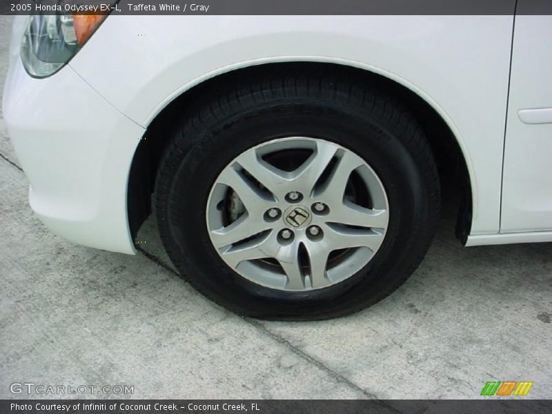 Taffeta White / Gray 2005 Honda Odyssey EX-L