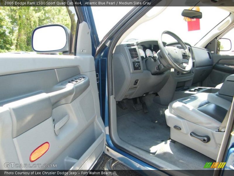 Atlantic Blue Pearl / Medium Slate Gray 2006 Dodge Ram 1500 Sport Quad Cab 4x4
