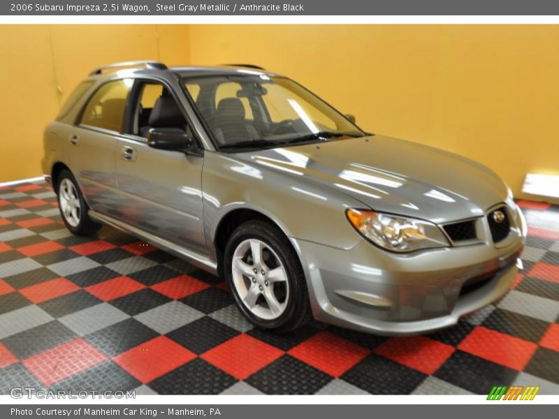 Steel Gray Metallic / Anthracite Black 2006 Subaru Impreza 2.5i Wagon