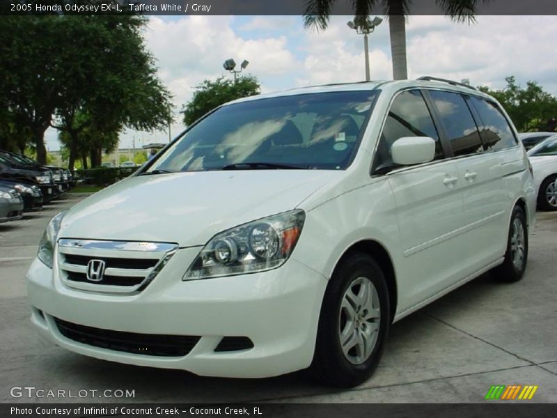 Taffeta White / Gray 2005 Honda Odyssey EX-L